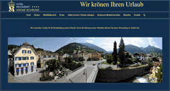Desktop Screenshot of kroneschruns.at